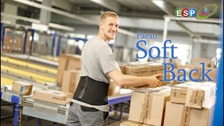 Paexo Soft Back Dik Duruşu Ve Bel Bölgesini Destekleyen Dış İskelet