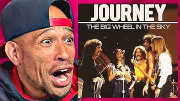 Rapper FIRST time REACTION to Journey - Wheel in the Sky! Whats this about...