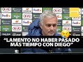 Mourinho: "Sé que cuando mi hijo sea padre, no dejará que sus hijos olviden quién fue Maradona"