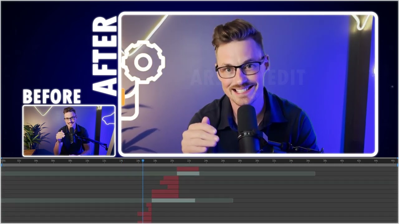 Talking Head Video Edit – Before & After Transformation (JT Bagwell)