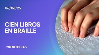 “100 years, 100 books”, a project to produce books in braille and digital formats