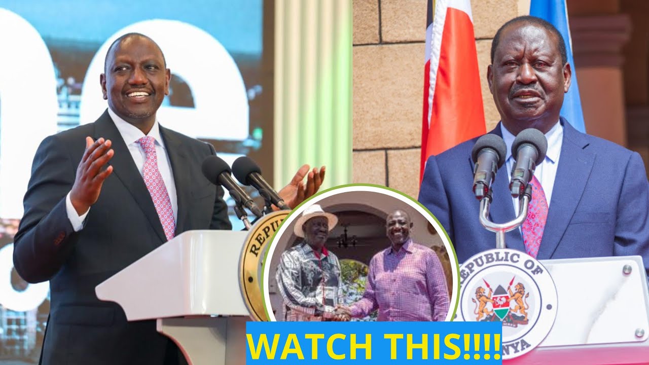 UNBELIEVABLE!!!RAILA JOINS RUTO GOVERNMENT IN MOMBASA ... - YouTube