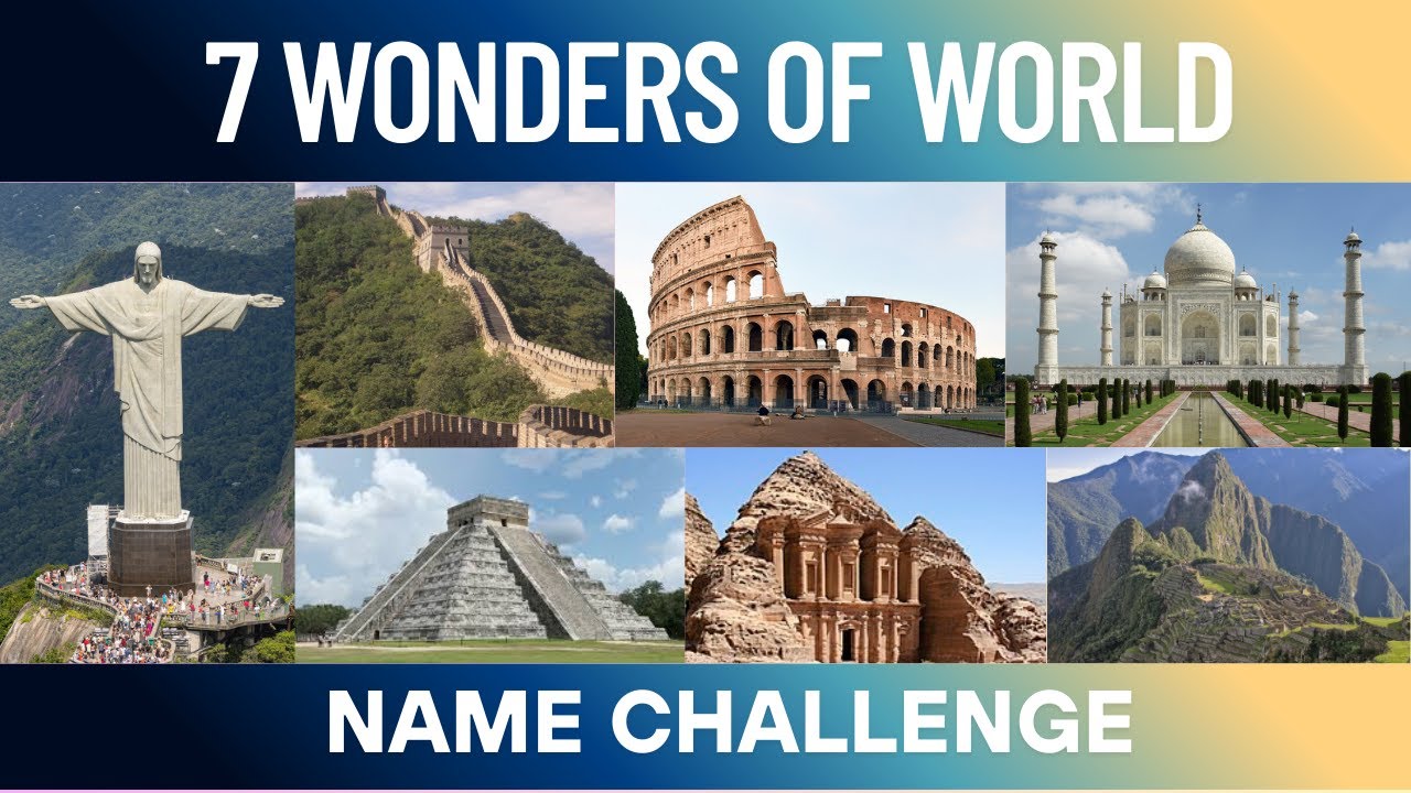 Guess the 7 Wonders of the World 🌍 | Fun Quiz Challenge