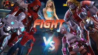 Marvel games Battle Guillotine Vs Gwenpool  Super Iron Man Vs Thor  Spider-Man Vs Omega Red Family screenshot 5