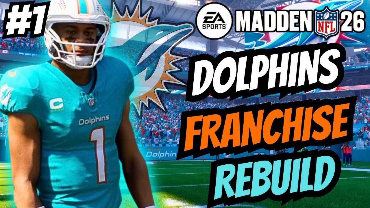 Madden 26 Miami Dolphins Franchise Rebuild Ep 1 | Team Intro & FULL Preseason HIGHLIGHTS!