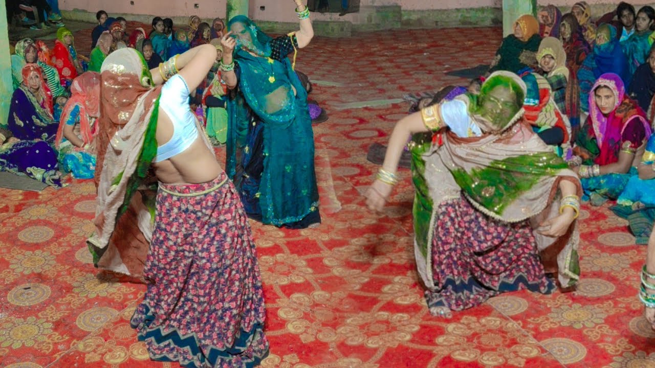 😱 हरिपुरा पप्लाज माता पुर्णाहुती में दोनों सास बहू के बिच जबरदस्त डांस टक्कर दयाराम ठहला लाईव डांस 