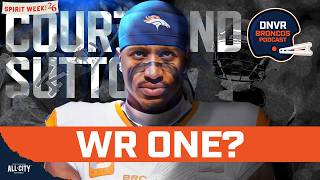 Brian Baldinger tells us if Courtland Sutton can be the Denver Broncos WR1 over Jaylen Waddle