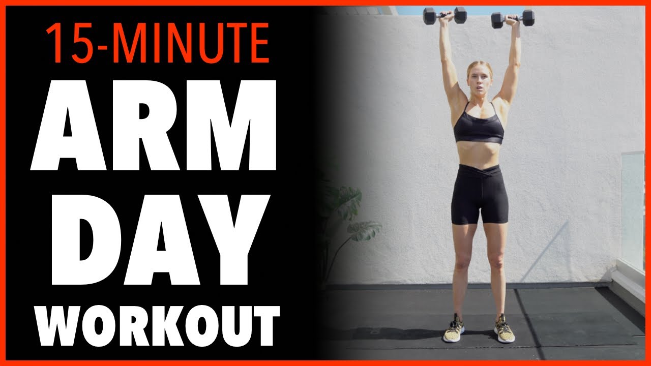 15-Minute Arm Workout Without Weights From A Trainer
