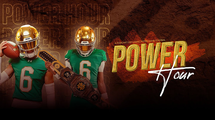 Notre Dame Football Power Hour with Mike Frank and Jamie Uyeyama