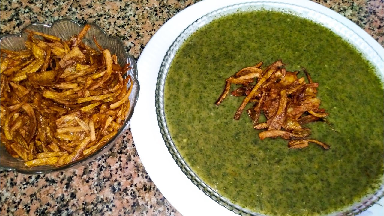 البصاره بالملوخيه الناشفه على الطريقه الصعيدى :فى مطبخى