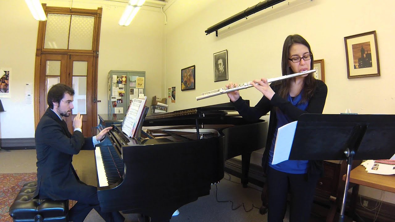 Astor Piazzolla - Bordel 1900 from Histoire du Tango arr. for flute and ...