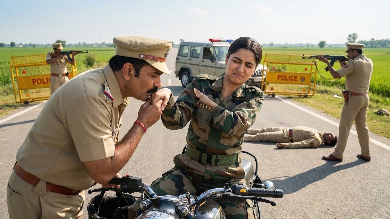 दरोगा ने की आर्मी के साथ बदतमीजी और बुलेट में लगाई आग फिर SP ने जो किया देख के पूरा राज्य हिला।