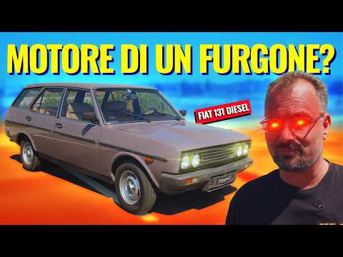 The station wagon with a van engine: Fiat 131 Diesel Panorama