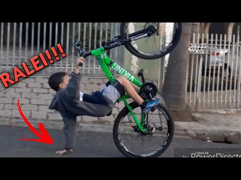 RASPANDO A MÃO NO GRAU DE BICICLETA ARO 29 