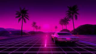 Endless Sunset Drive | Dreamy Synthwave Car Screensaver (1 Hour Loop) screenshot 4