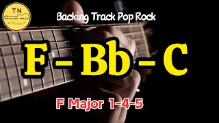 Rock Pop Backing Track F Major 1-4-5 TN Backing Track