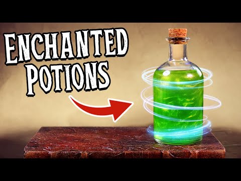 We made Halloween Witch's Potions with a Magical Twist!