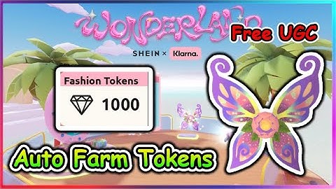 [Event] Roblox Wonderland Script - Instant Get UGC | Tokens Farm
