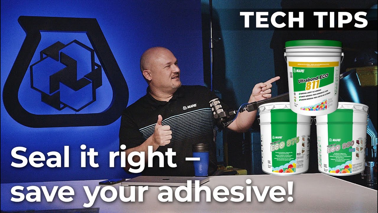 Технический совет: Как повторно загерметизировать напольные клеи для повторного использования – с...