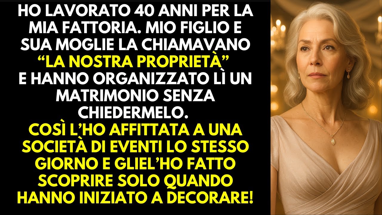 La famiglia ha mandato 200 inviti di nozze con l’indirizzo della mia fattoria senza chiedermelo!