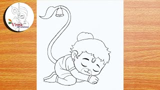 Full How to Draw Hanuman Bhagwan | Easy Drawing | Bajrangbali Sketch Step by Step Update
