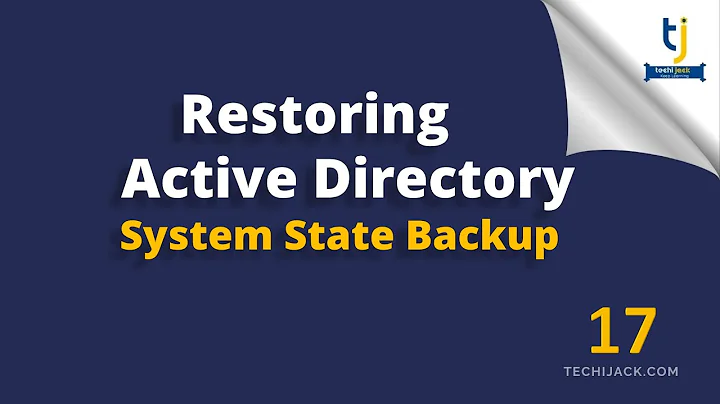 Restore Active Directory System State Backup in Windows Server 2025