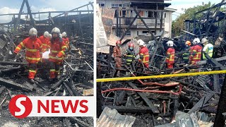 Fire breaks out at elder couple’s house, wife dies despite husband’s effort to save her