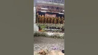 Mars Muslimat Yallal watton ranting Salamrejo, di Lembah Ngepoh, Jangkang lor, Sentolo