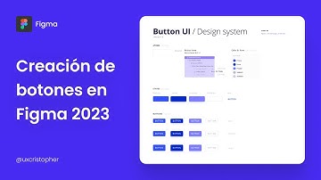 La mejor forma de crear botones en Figma 2024 - Figma tutorial