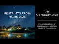 Ivan Martinez Soler - Physics Sensitivity of Upcoming  Atmospheric Neutrino Experiments