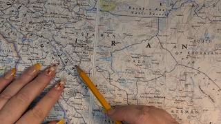 ASMR ~ Chaharmahal and Bakhtiari, Iran History & Geography ~ Soft Spoken Map Tracing Google Earth screenshot 4