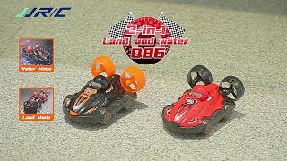 Voiture Télécommandée Amphibie Tout Terrain Qui Va Dans Leau