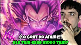 Its The Goat Reacting To Vegeta Dragon Ball Egø Mxth React Naireact