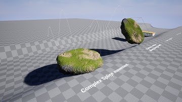 UE4 - Advanced Dynamic and destructible platforms based on Spline Movement.