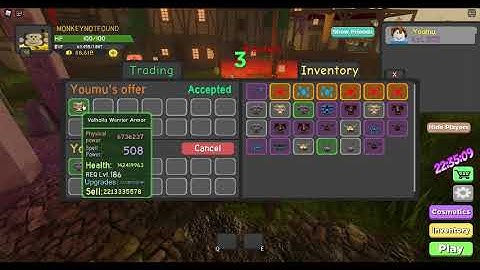 Dungeon Quest Trading/Profiting Vlog EP#10