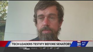 Senators grill tech CEOs