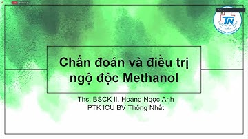 Ngộ độc rượu Methanol 02 08 2022