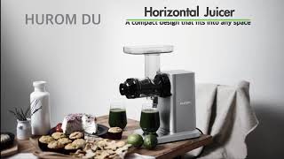 Jual Hurom Slow Juicer Horizontal Gi Sbe 08 Silver Terbaik | Informa