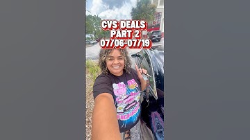 CVS DEALS PART 2 07/06-07/19 #cvs #cvsdeals #deals