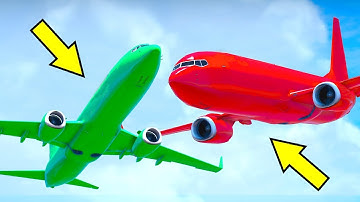 Airplane Crash Compilation: 65 Cinematic Air Crash Scenes In GTA 5 (Full Movie)