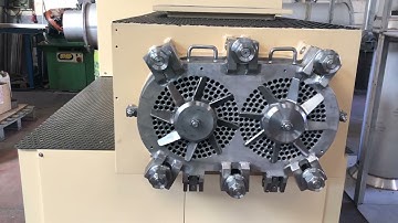 Soap simplex plodder refiner twin screw B-250 - MAZZONI - Soap making machine