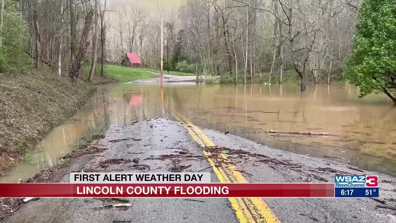 Lincoln County hit by flooding in West Virginia - YouTube