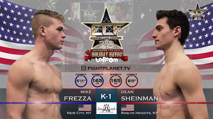 ECF 28: Mike Ferzza VS Dean Sheinman Full HD