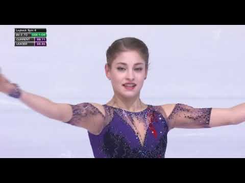 Алёна Косторная. Internationaux de France 2019 Произвольная программа