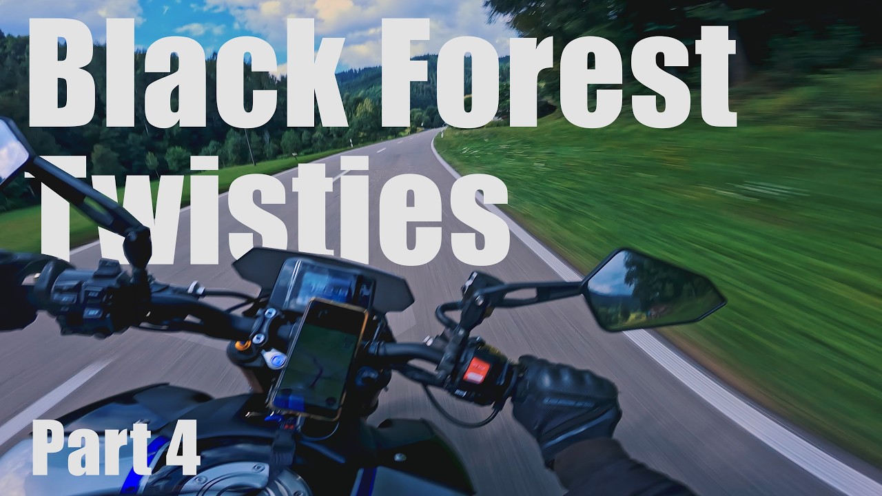 Black Forest Twisties Part 4 Motorcycle POV [ Yamaha MT-09 SP | 4K ]