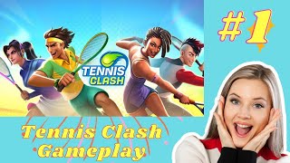 Watch Tennis Clash Gameplay - Tennis Clash Android Gameplay - Tennis Clash Game screenshot 3