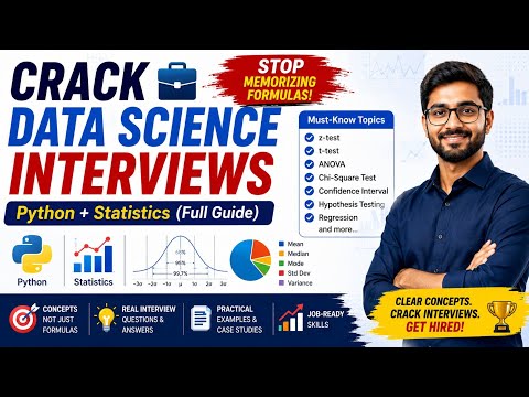 Statistics for Data Science: Full Roadmap for Interviews
