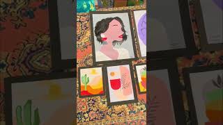 Boho Style Customised Wall Paintings