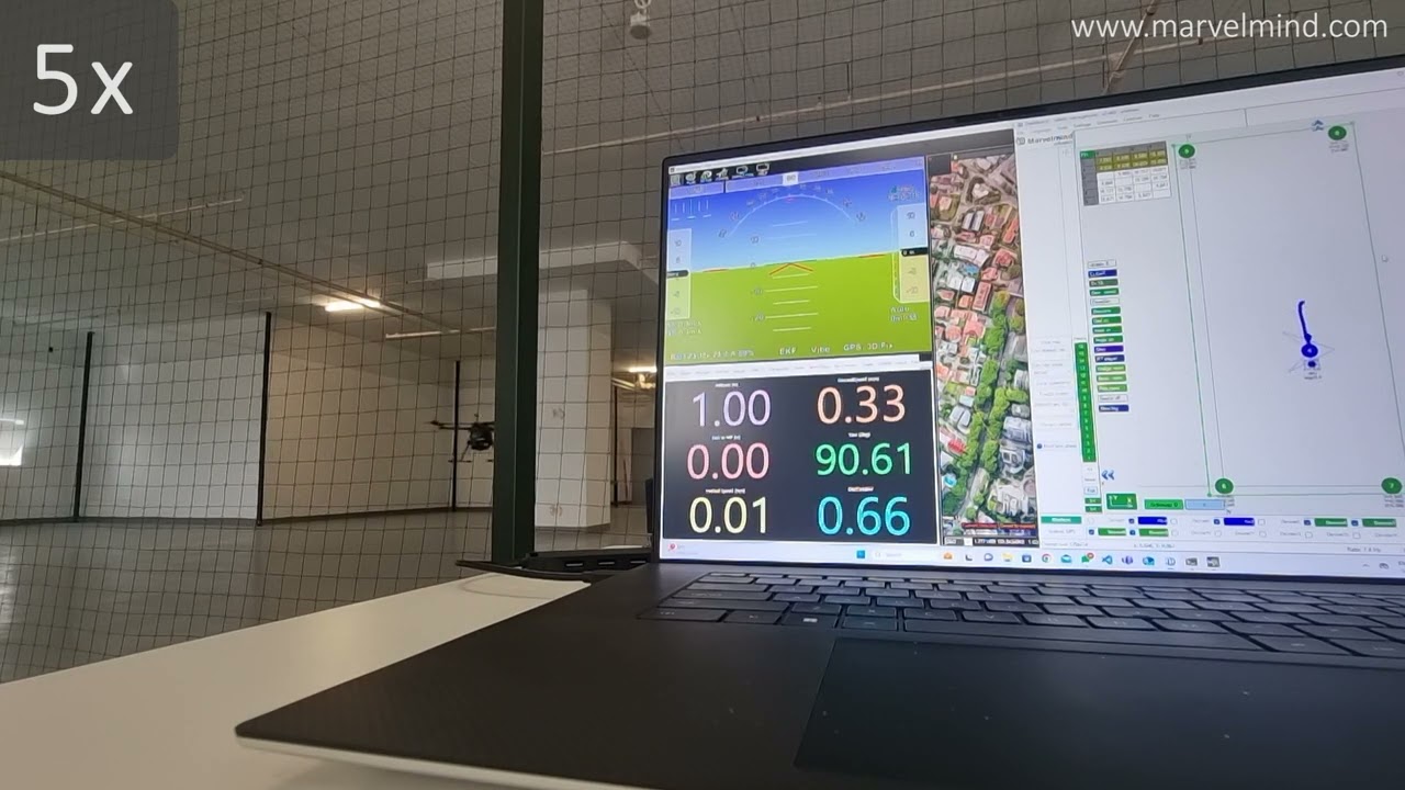 Indoor Drone Flight with PixHawk & ArduPilot | Marvelmind