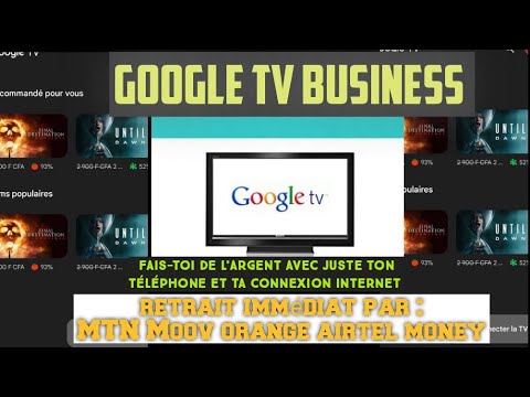 Google TV Business : Gagne de l’Argent en Regardant des Vidéos ! (100% en ligne) Google TV Business : Gagne de l’Argent en Regardant des Vidéos ! (100% en ligne)